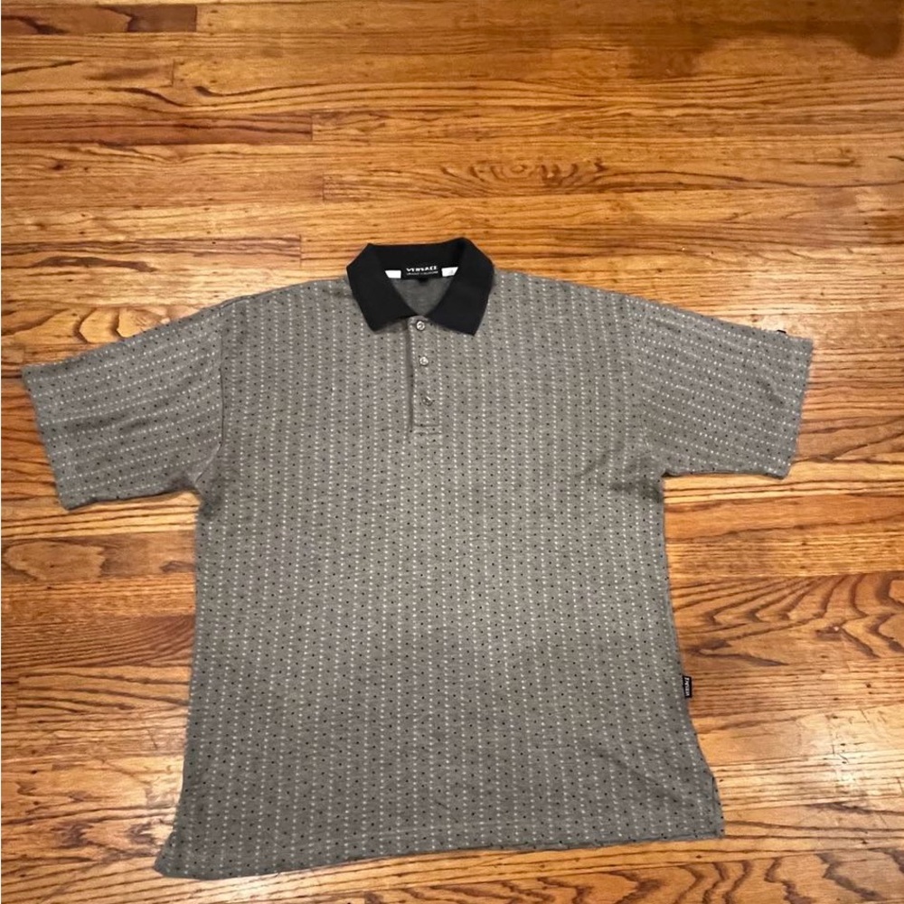 Vintage Versace Jeans Couture Polo Size XL Made Of Italy
